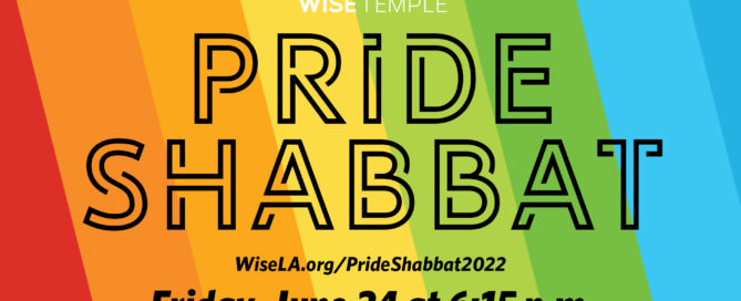 Stephen Wise Temple Pride Shabbat