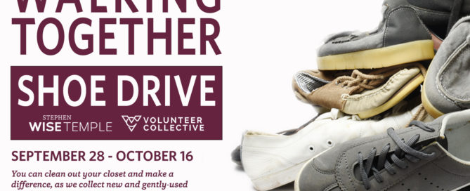 Stephen wise Temple Shoe Drive Volunteer Collective