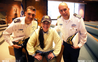 Amy Burch Stephen Wise Temple Wise School IDF Soldiers Navy