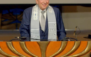 Rabbi David Woznica Israel Bahrain United Arab Emirates Benjamin Netanyahu Shabbat sermon Stephen Wise Temple Abraham Accords