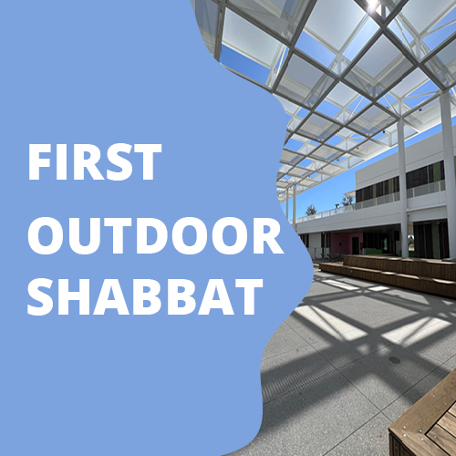 first outdoor shabbat for web